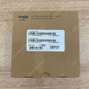 삼성 레이저프린터 폐토너 통 CLT-W406 판매. 새제품