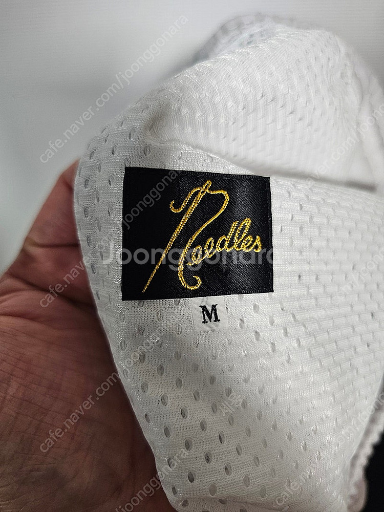 니들스 스튜디오스 HD 레임 트랙 팬츠 M사이즈--6