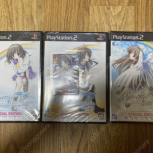 플스2 PS2 메모리즈오프 After Rain Vol 1, 2, 3 스페셜 에디션 일판 + 전화카드 밀봉 새제품 세트