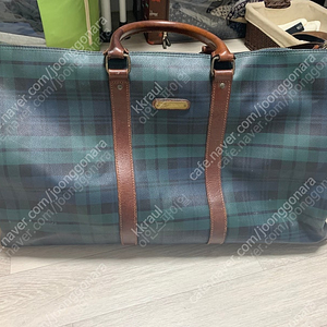 폴로 랄프로렌 블랙와치 보스턴백