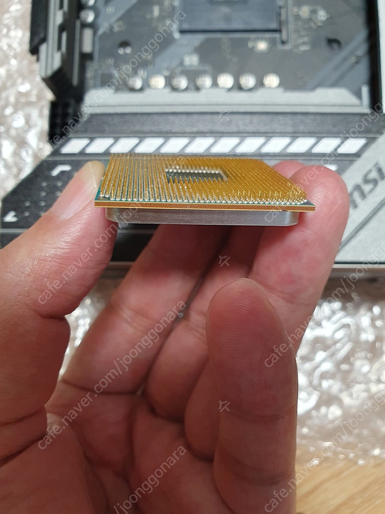 라이젠 4640g + msi b550m 박격포 이미지