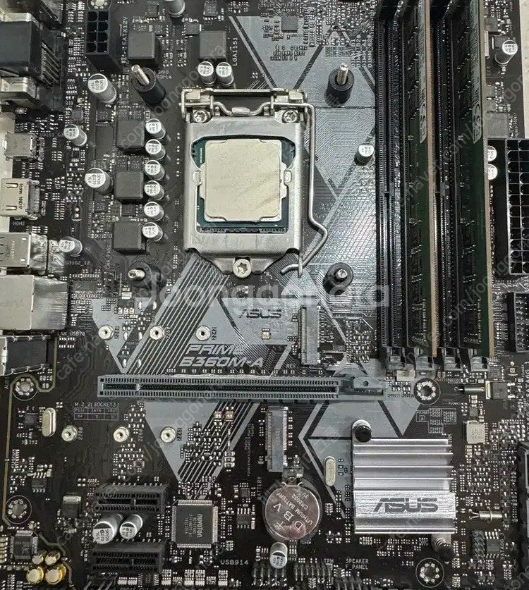 8세대 I7 8700 + asus b360m(4소켓) ...--0
