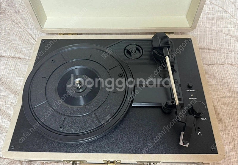 인사이디 휴대용 LP 턴테이블--1