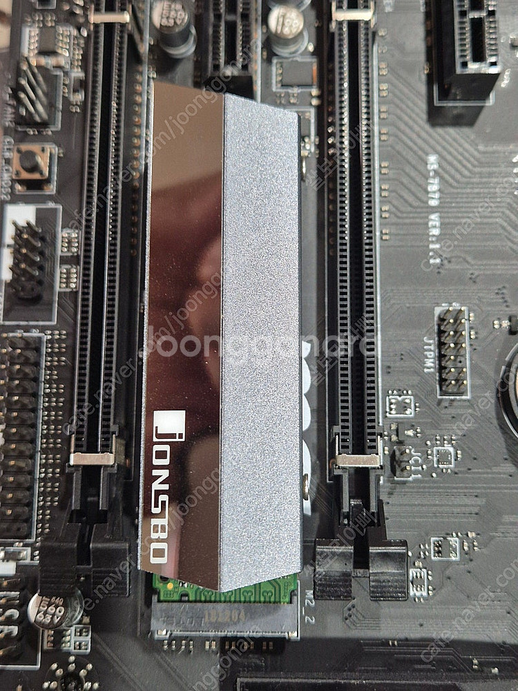 메인보드 셋트 (라이젠7 2700x , msi x470...--2
