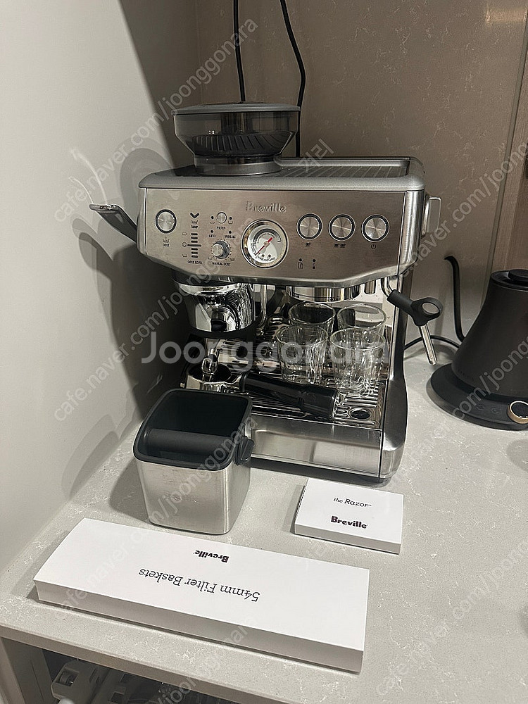 브레빌 BES 876 에스프레소 머신--0