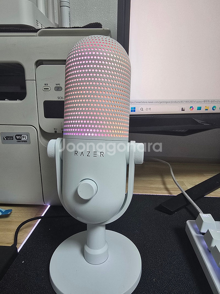 레이저 세이렌 V3 크로마 화이트--0