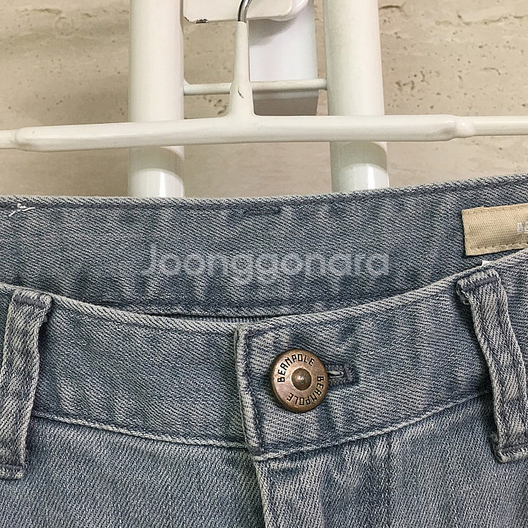 [22SS] 빈폴 그레이 오버 다잉 데님 팬츠 26--4