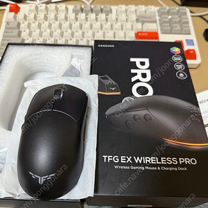 한성 TFG EX WIRELESS PRO 마우스 팝니다.