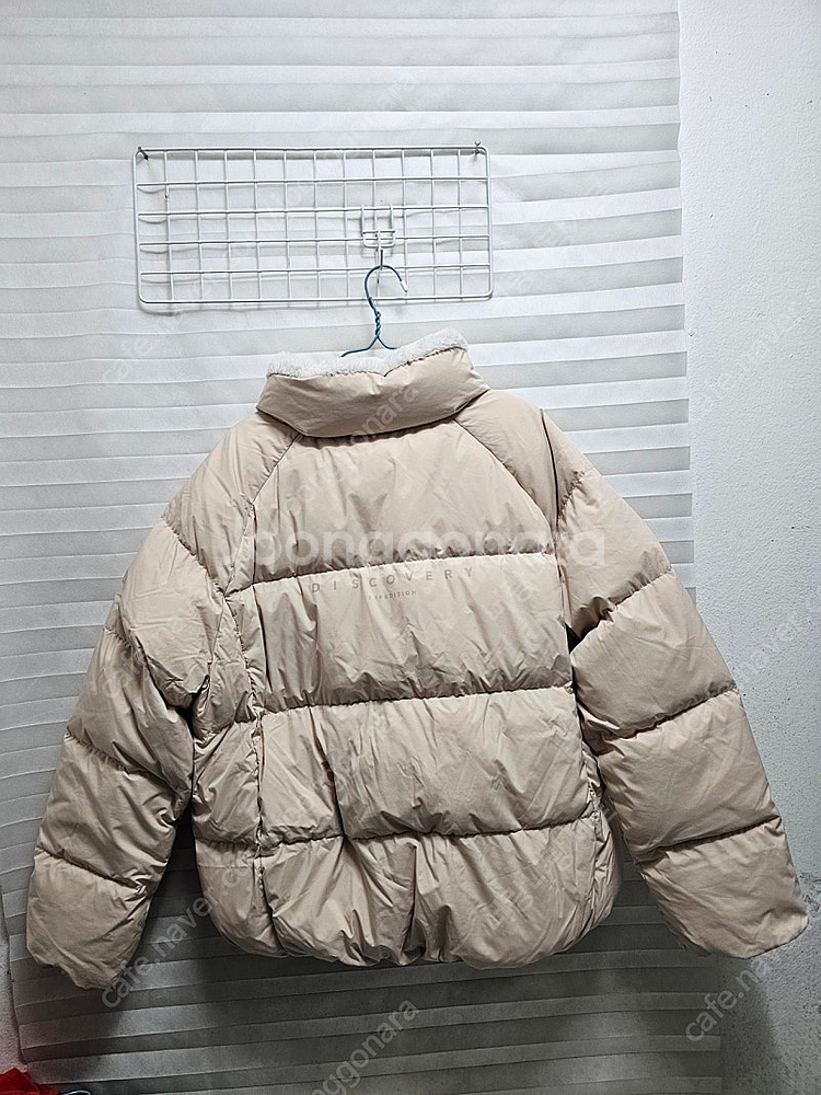 디스커버리 여성 패딩 아이보리 다운점퍼 사이즈 100--2
