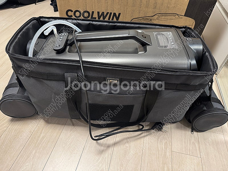 카투어 쿨윈 에어컨팝니다 25년식 냉방형 풀세트입니다--4