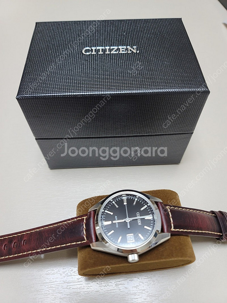 씨티즌 오토매틱 시계 nb1050 검판--2