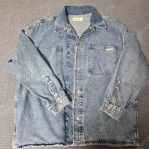 캘빈클라인 진스 Calvin Klein Jeans CK jeans 오버사이즈 데님 셔츠 s