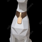 직거래 도그 dog 인테리어 소품 화이트