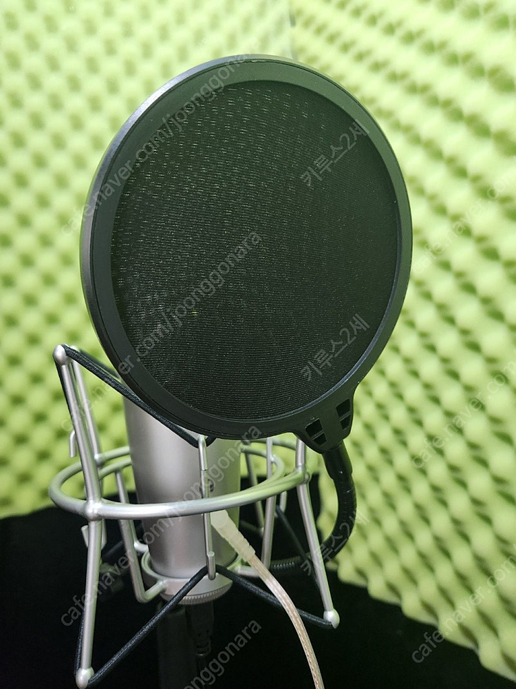 SAMSON C01U PRO 마이크, 쇼크마운트, 팝필터 세트 팝니다 이미지