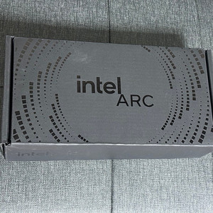 Intel ARC B580 한정판 그래픽카드, 인텔 정품 랜카드