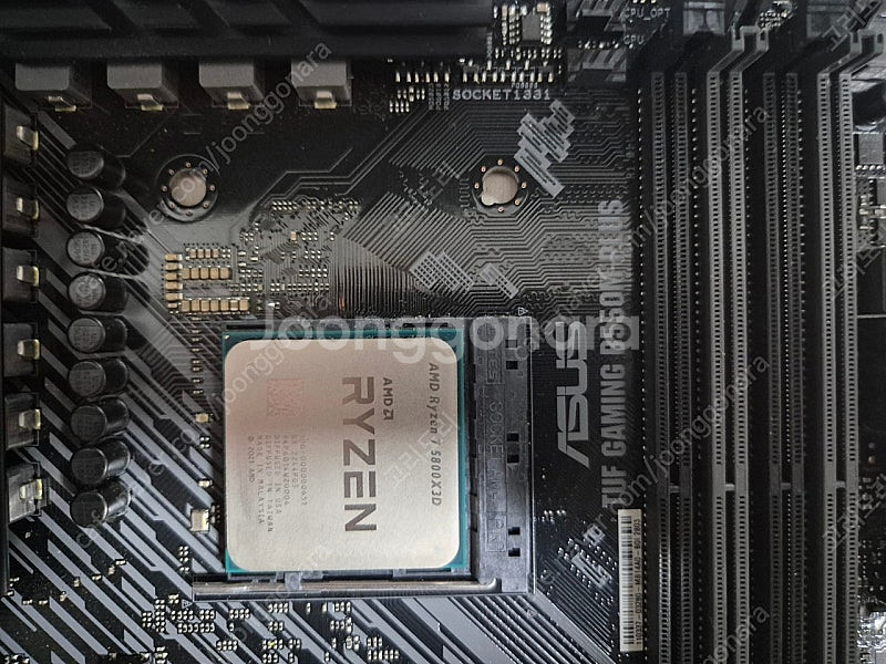 라이젠 5800x3d + b550m tuf gaming...--1