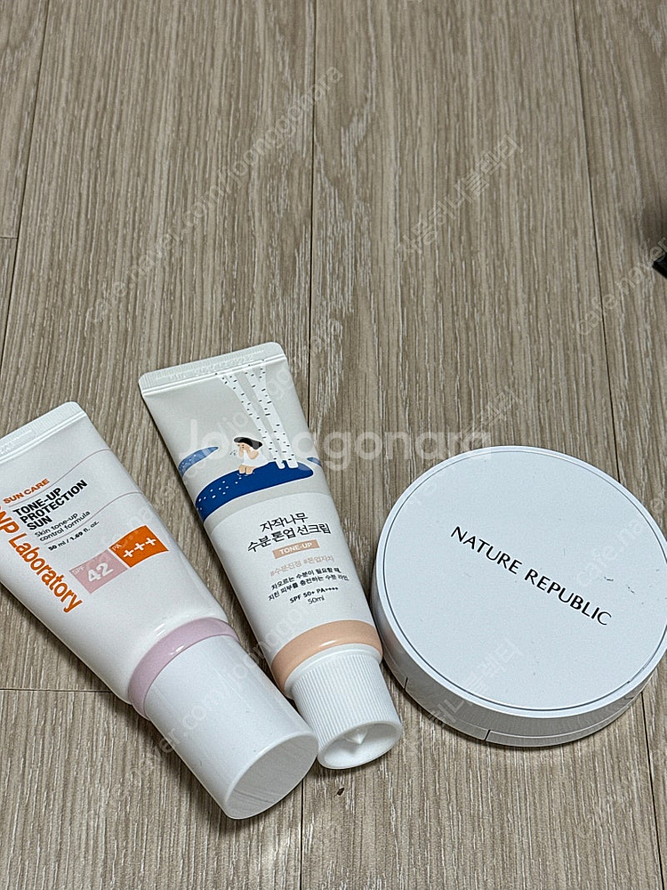 Cnp 톤업프로텍션 선 + 라운드랩 자작나무 수분톤업 ...--0