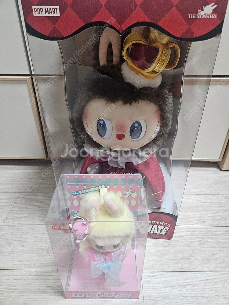 팝마트 라부부 체크메이트 인형 +키링--0