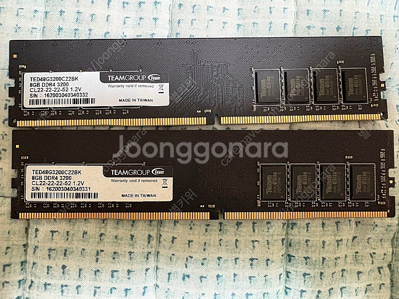DDR4 램 3200T 8G--0