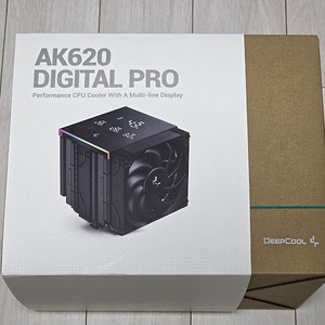 딥쿨 AK620 디지털 프로 블랙 풀박스
