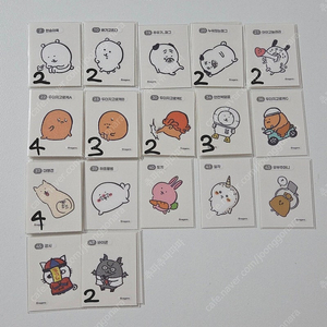 담곰이 농담곰 띠부씰 버라이어티 레트로씰 퍼그상