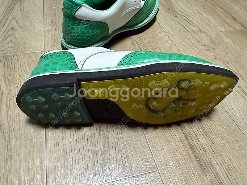 아베스 Paradise 그린민트 남성 클래식골프화--3