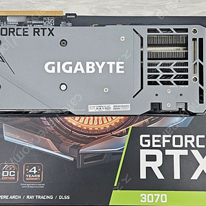 RTX 3070 GAMING GIGABYTE OC 8G (보증기간O)