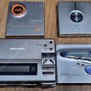 SHARP MD-MS200-S외 총4개 일괄판매