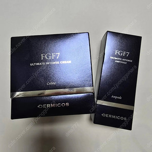 더미코스 미백 주름개선 에프지에프7 얼티밋 인텐스 크림50ml + 앰플30ml 세트 미개봉