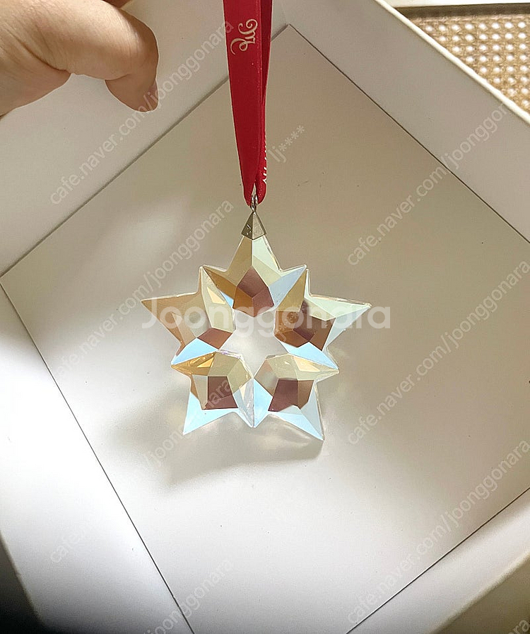 스와로브스키 오너먼트 장식품 7.5cm--1