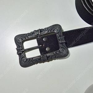 니들스 Needles 스퀘어 버클 벨트 블랙 34 (30~31)