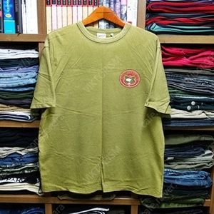 Penfield 펜필드 스누피 캠핑 티셔츠 올리브 L (100)