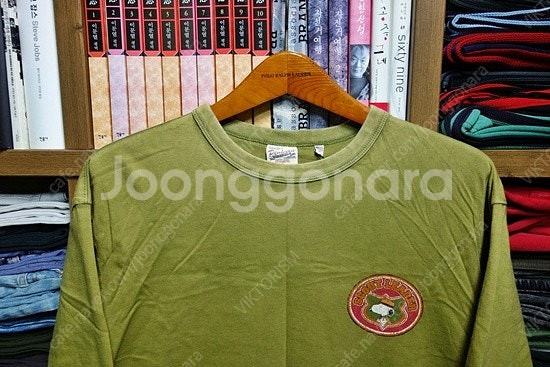 Penfield 펜필드 스누피 캠핑 티셔츠 올리브 L ...--1