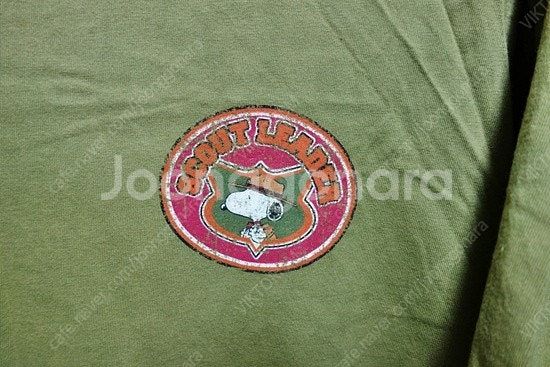 Penfield 펜필드 스누피 캠핑 티셔츠 올리브 L ...--2