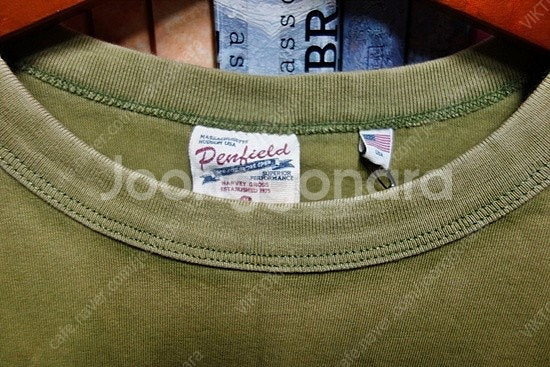 Penfield 펜필드 스누피 캠핑 티셔츠 올리브 L ...--3