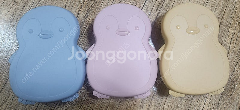 마미스테이블 펭귄 실리콘 도시락통 팔아요--0