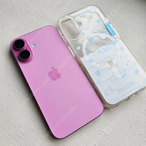 아이폰16 256GB (핑크) 팝니다. [유심기변]
