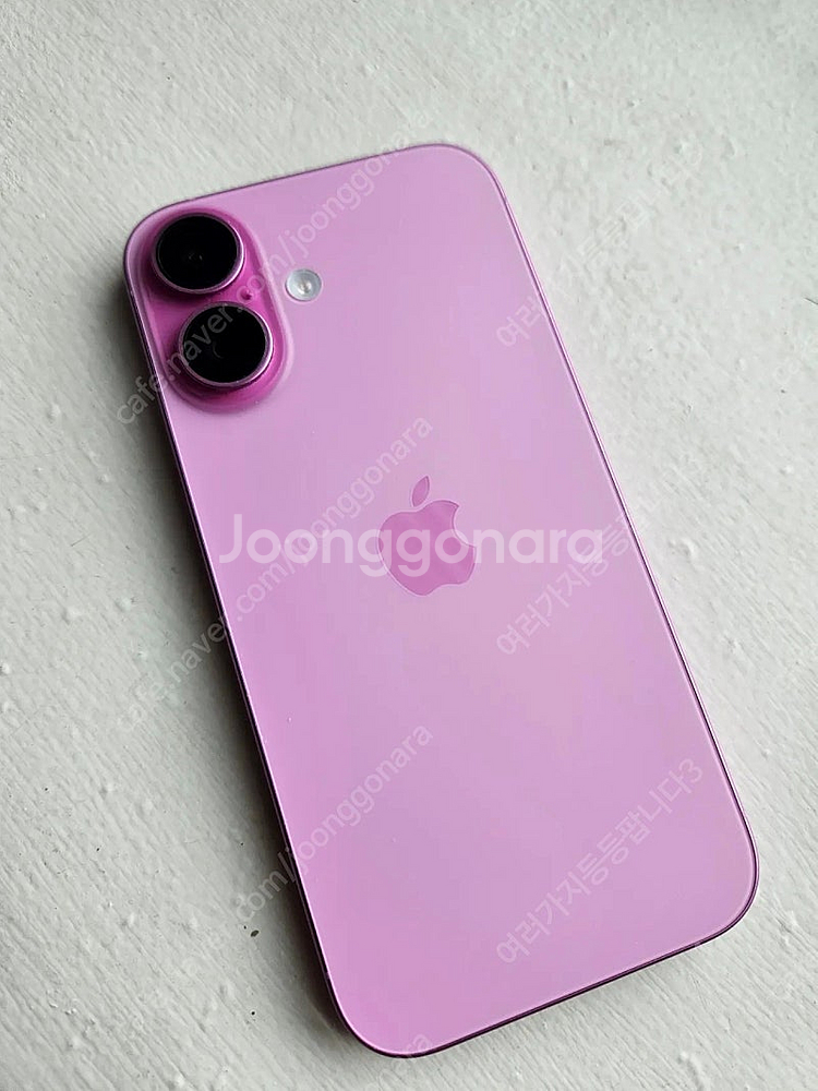 아이폰16 256GB (핑크) 팝니다. [유심기변]--1