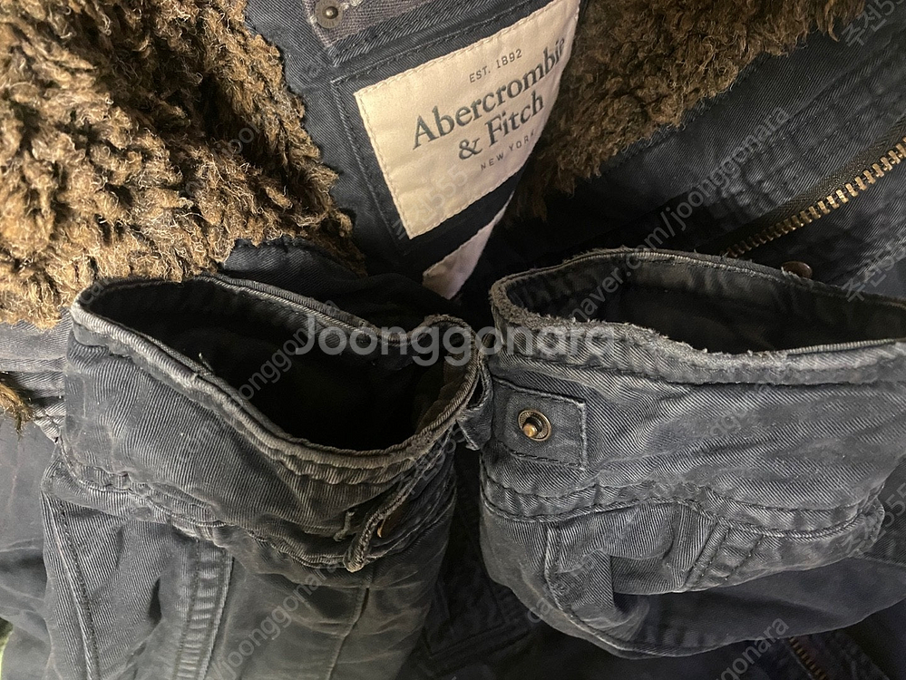 Abercrombie. 아베크롬비 헤비코튼 겨울야상 L...--7