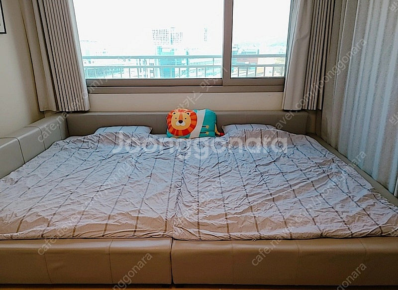 패밀리 침대 프레임만 팔아요 퀀퀀사이즈입니다--1