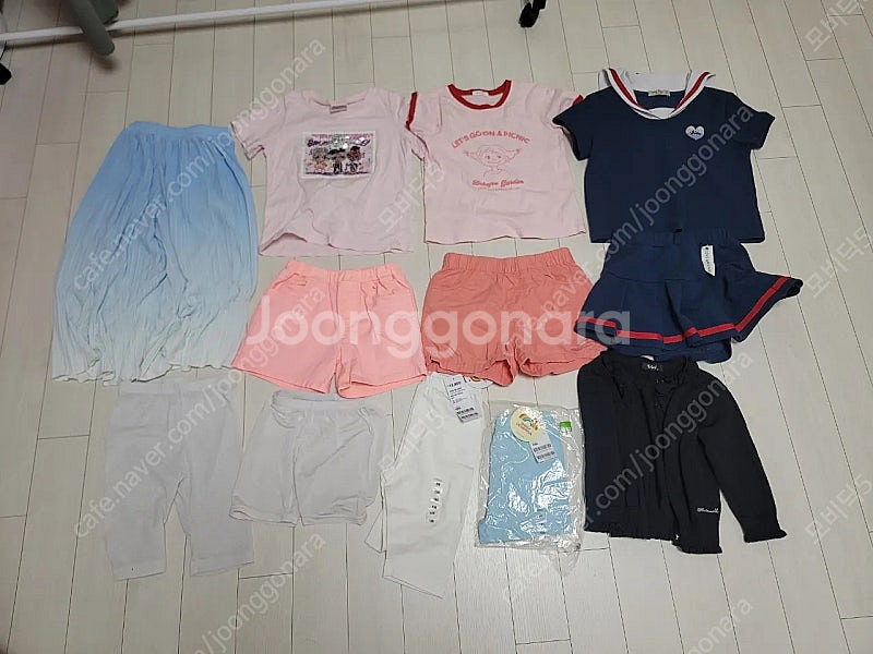 여아 여름옷 일괄 120 택포--0
