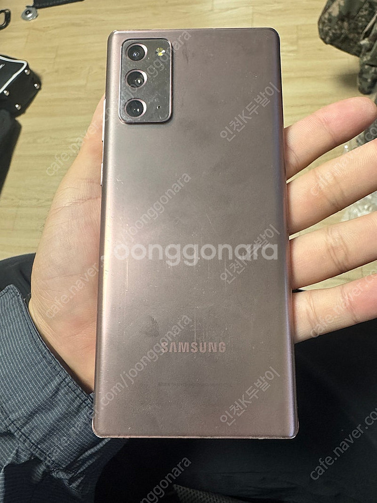 갤럭시 노트20 5g 256브론즈 & 아이폰 11pro--3