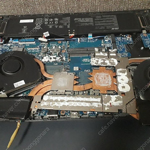 ASUS ROG STRIX g513qr 파손케이스 잡부품용 키보드 배터리 쿨러 무선랜등 일괄및각개팜