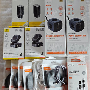 접지 충전기 Essager GaN 67W USB PD 충전기 접지형 국내 220V,멀티탭+충전기 6in1 65W GaN 고속 충전기 3AC 2500W,Toocki USB CtoC