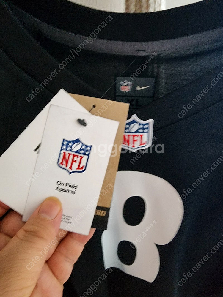 미착용 완전새상품 NFL 직수입 정품 나이키 선수용 저...--7