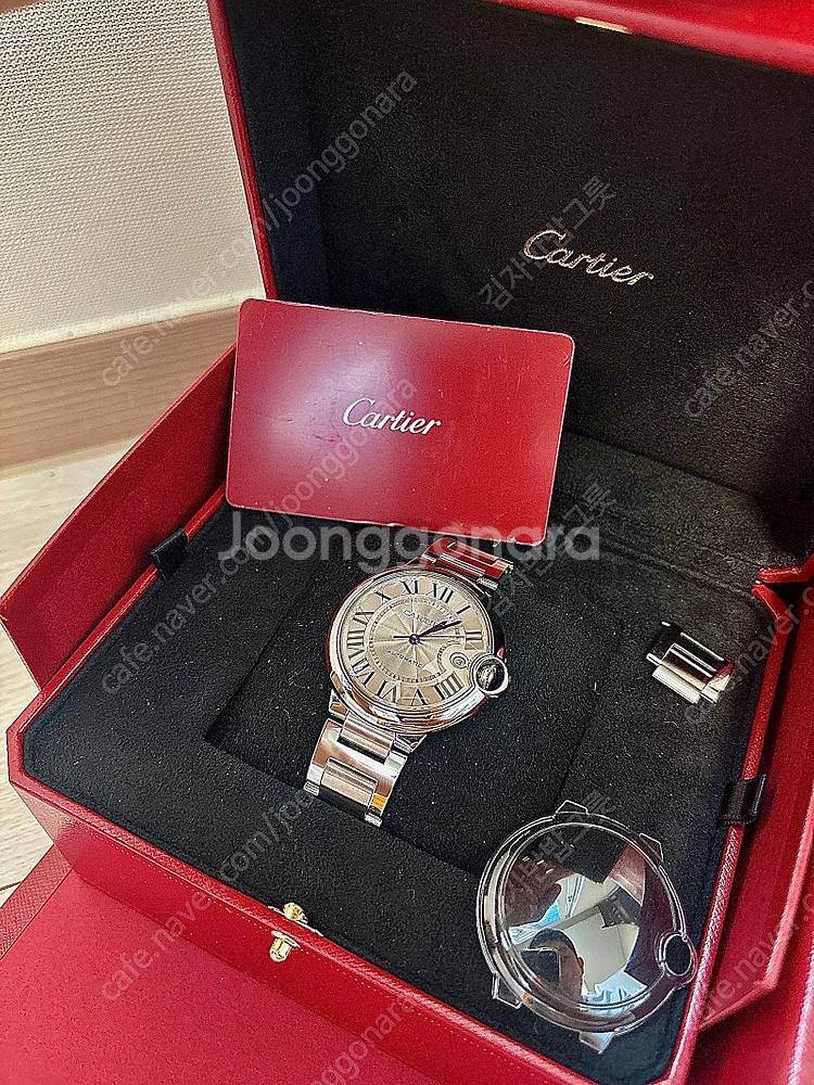 까르띠에 발롱블루 신형 40mm--0