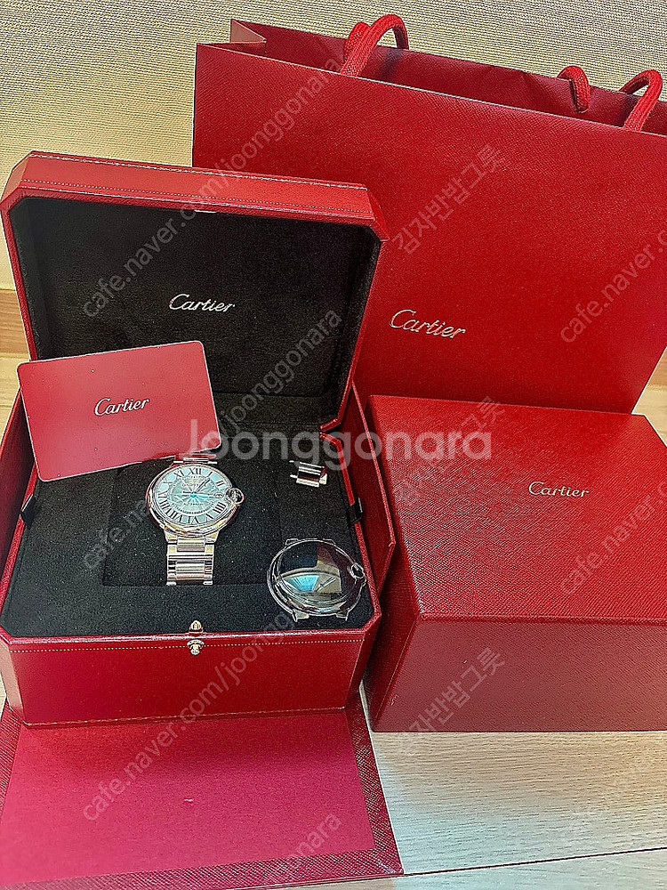까르띠에 발롱블루 신형 40mm--1