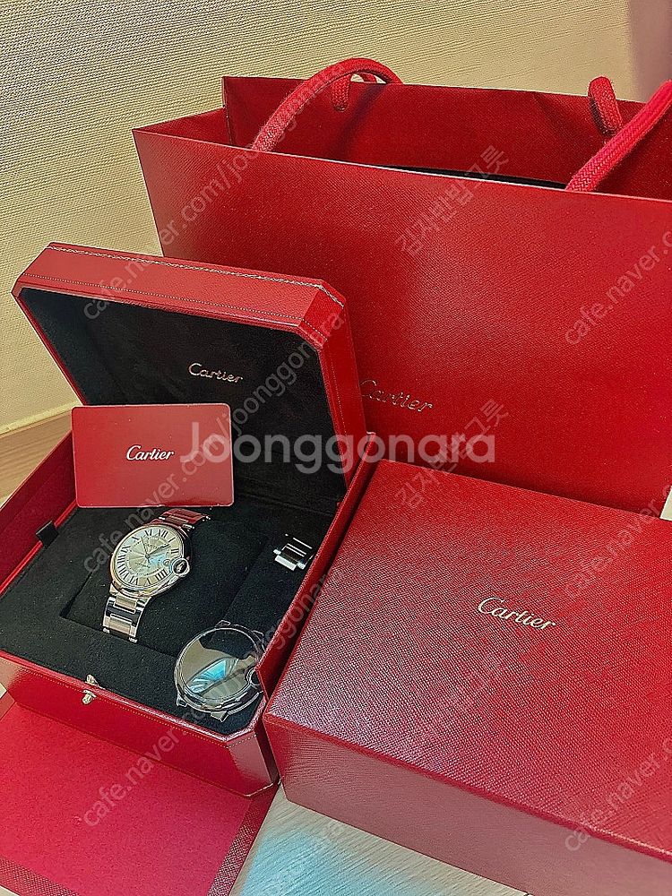 까르띠에 발롱블루 신형 40mm--2