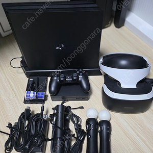 플스4 프로 + 플스 vr + 레이싱휠