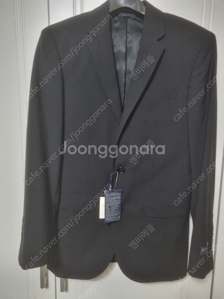 브룩스 브라더스 밀라노 핏 블랙 정장 블레이저 상의 3...--0
